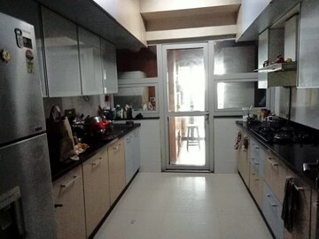 Kitchen in 4 BHK Apartment at DB Orchid Woods, Goregaon East – for Sale