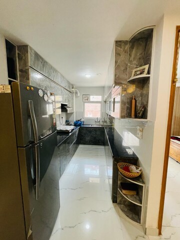 Kitchen in 3 BHK Apartment at South Delhi – for Sale