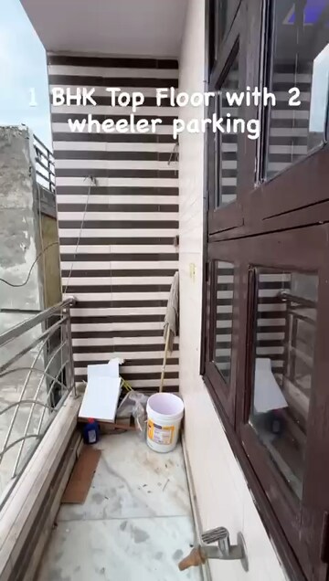 Balcony in 1 BHK Apartment at Om Vihar – for Sale