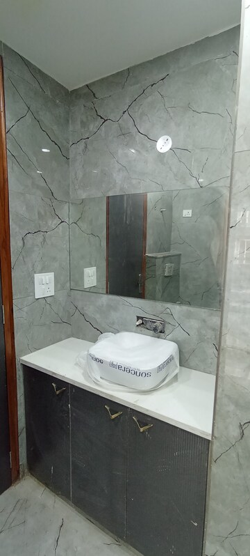 Bathroom in 3 BHK Builder Floor at Puri Aman Vilas, Sector 89 – for Sale
