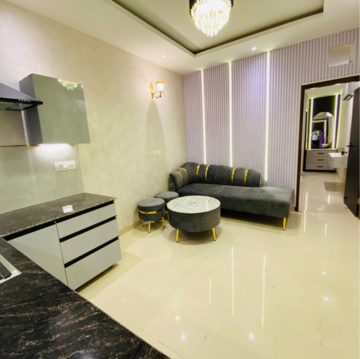 Living Room in 1 BHK Builder Floor at Aura Homes, High Ground – for Sale