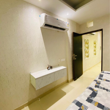 Bedroom in 1 BHK Builder Floor at Aura Homes, High Ground – for Sale