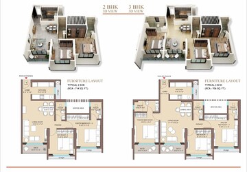 Floor Plan in 2 BHK Apartment at Cllaro Urban Grandeur, Mira Road – for Sale