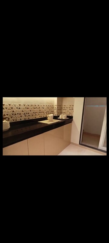 Kitchen in 3 BHK Apartment at Mahavir Square, Manpada – for Sale