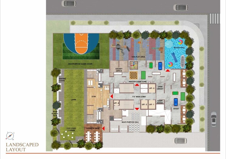 Master Plan, cllaro-urban-grandeur 4 Bedroom 1428 Sq.Ft. Apartment In Mira Road Thane 7291655