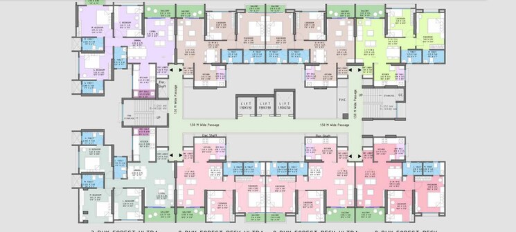 Master Plan, lifecraft-the-fourth-axis 3 Bedroom 983 Sq.Ft. Apartment In Punawale Pune 7292135