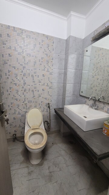 Bathroom in 3 BHK Builder Floor at Dilshad Garden – for Sale