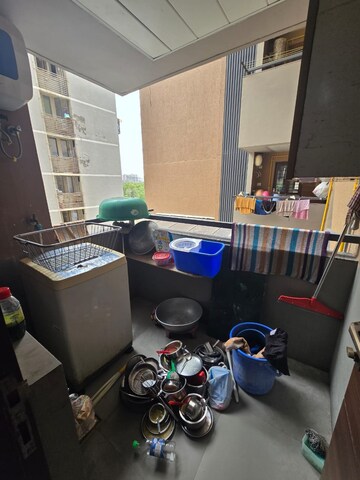 Balcony in 3 BHK Apartment at Tragad – for Sale
