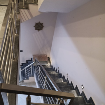 Staircase in 4 BHK Villa at Patrakar Colony – for Sale