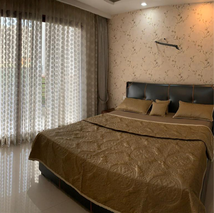 Bedroom, pir machalla 3 Bedroom 2150 Sq.Ft. Apartment In Pir Machalla Zirakpur 7293541
