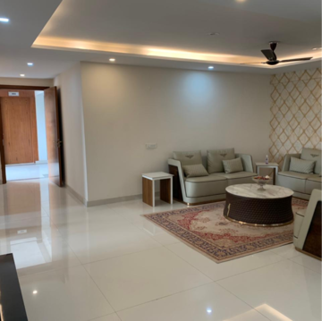 Living Room in 3 BHK Apartment at Peer Mucchalla – for Sale