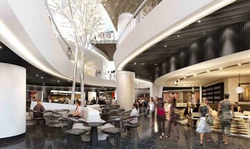 Floor Plan in  Shop at GYGY Mentis, Sector 140 – for Sale