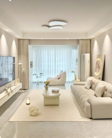 Living Room in 3 BHK Apartment at Sector 12 Dwarka – for Sale
