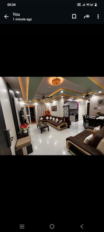 Master Bedroom in 3 BHK Apartment at Empire Square, Chinchwad – for Sale