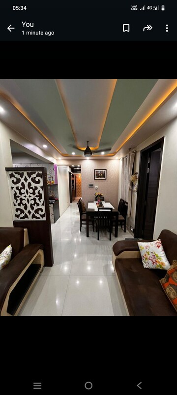 Living Room in 3 BHK Apartment at Empire Square, Chinchwad – for Sale