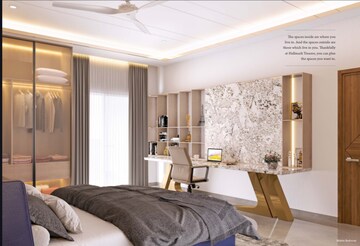 Bedroom in 3 BHK Apartment at Hallmark Treasor, Narsingi – for Sale