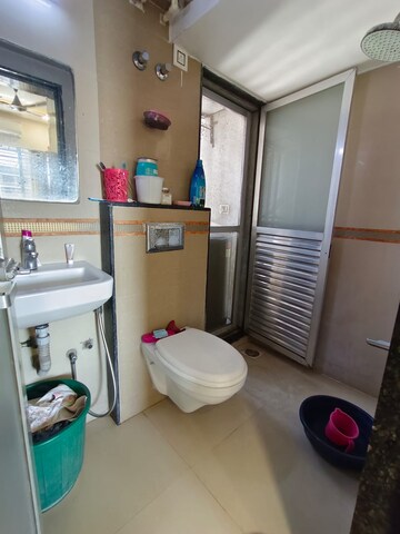 Bathroom in 2 BHK Apartment at New Mahada Colony, Goregaon East – for Sale