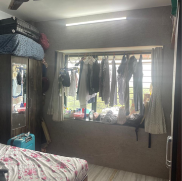 Bedroom in 1 BHK Apartment at Golders Green CHS, Kandarpada – for Sale