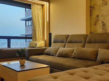 Living Room in 2 BHK Apartment at Sheth Edmont Aurelia, Kandivali West – for Sale