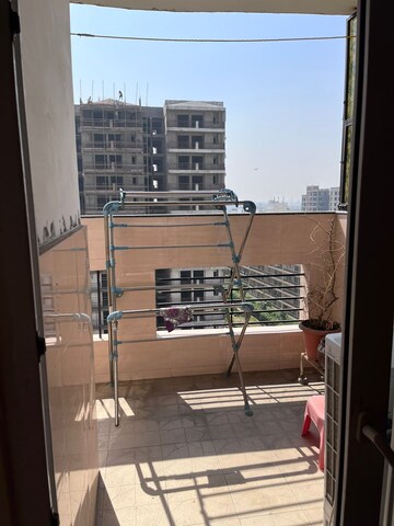 Staircase in 3 BHK Apartment at Grah Avas Green View Heights, Raj Nagar Extension – for Sale