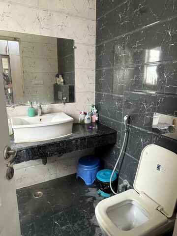 Bathroom in 4 BHK Apartment at Eldeco Green Meadows, Pi Greater Noida – for Rent