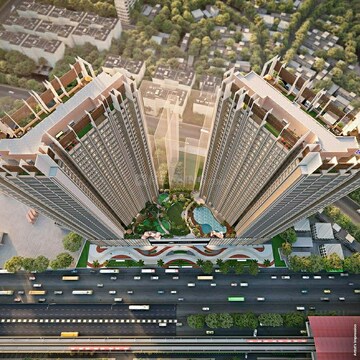 3 BHK Apartment – Exterior View View at Chandak Greenairy, Borivali East - for Sale