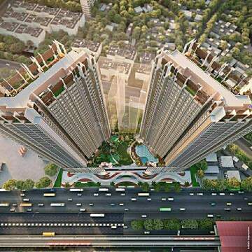 3 BHK Apartment – Exterior View View at Chandak Greenairy, Borivali East - for Sale