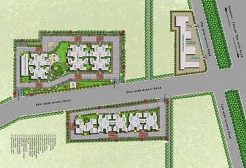 Master Plan in 2 BHK Apartment at MRG The Meridian, Sector 89 – for Sale