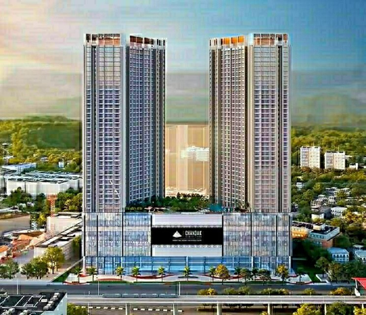 Exterior View, chandak-greenairy 4 Bedroom 1378 Sq.Ft. Apartment In Borivali East Mumbai 7295903