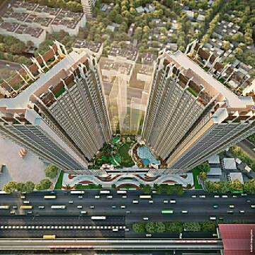 4 BHK Apartment – Exterior View View at Chandak Greenairy, Borivali East - for Sale