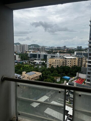 Balcony in 3 BHK Apartment at Paranjape Blue Ridge, Hinjewadi – for Sale