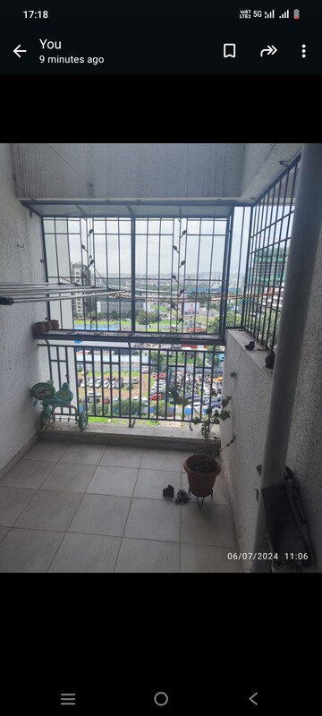Balcony in 2 BHK Apartment at Pristine Prolife 3, Wakad – for Sale