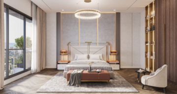 Bedroom in 3.5 BHK Apartment at Godrej Vrikshya, Sector 103 – for Sale