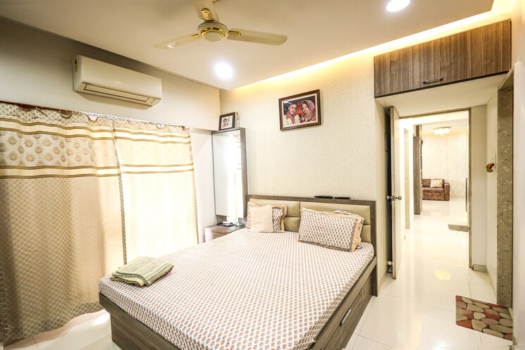 Bedroom, unique-greens-ghodbunder-road 2 Bedroom 700 Sq.Ft. Apartment In Ghodbunder Road Thane 7296278