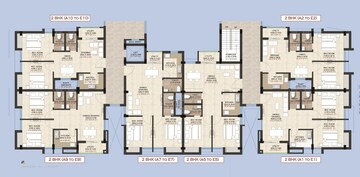 Floor Plan in 2 BHK Apartment at Trisulia – for Sale