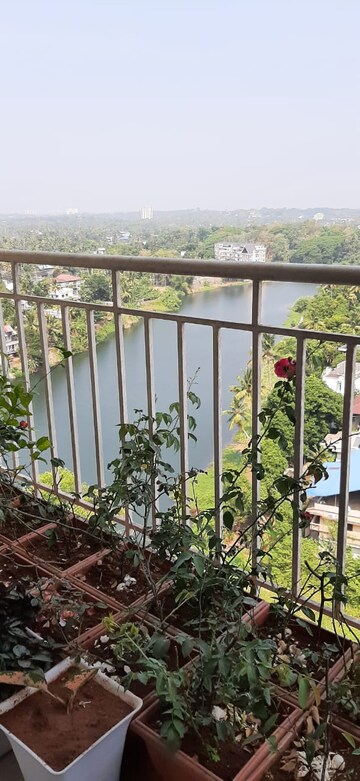 Balcony in 3 BHK Apartment at Aluva – for Sale