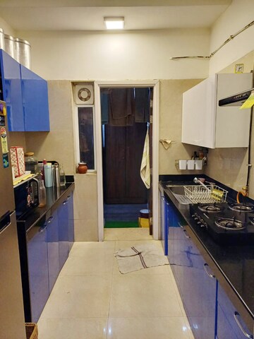 Kitchen in 2 BHK Apartment at LnT Realty Crescent Bay, Parel – for Sale