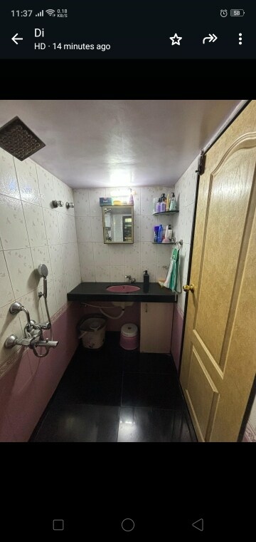 Bathroom in 2 BHK Apartment at Leena Enclave, Kandivali West – for Sale