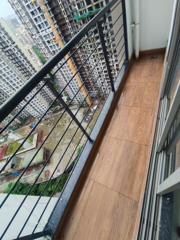 Balcony in 2 BHK Apartment at Runwal Eirene, Balkum Pada – for Sale