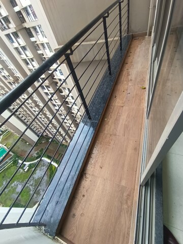Balcony in 2 BHK Apartment at Runwal Eirene, Balkum Pada – for Sale