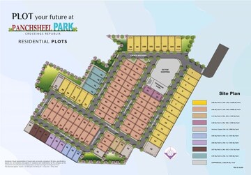 Master Plan in 6 BHK Villa at Panchsheel Square, Sain Vihar – for Sale