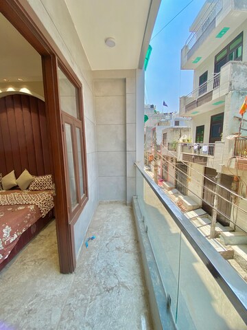 Balcony in 2 BHK Builder Floor at Dwarka Mor – for Sale