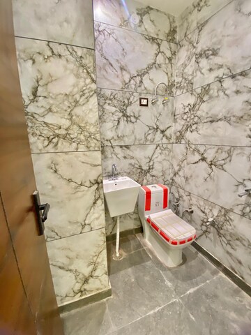 Bathroom in 2 BHK Builder Floor at Dwarka Mor – for Sale