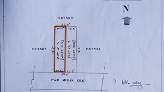 Commercial Land 100 Sq.Yd. For Resale in Kushal Nagar Siddipet  7298789