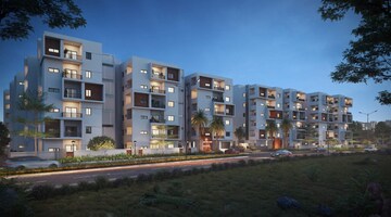 2 BHK Apartment – Exterior View View at Tellapur - for Sale