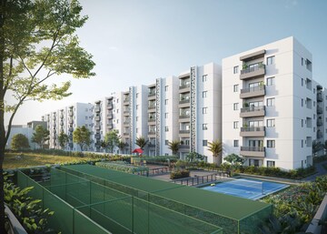 2 BHK Apartment – Exterior View View at Tellapur - for Sale