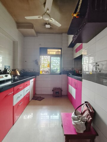 Kitchen in 1 BHK Apartment at Parsik Nagar – for Sale
