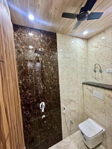 Bathroom in 3 BHK Builder Floor at Pratap Vihar – for Sale