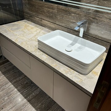 Bathroom in 4 BHK Builder Floor at Vasant Vihar – for Sale
