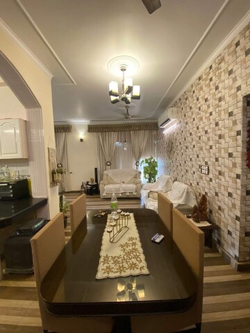 Living Room in 3 BHK Builder Floor at Green Fields Colony – for Sale